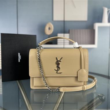 YSL  2023新款女生時尚休閒包 尺寸：25x16x6CM