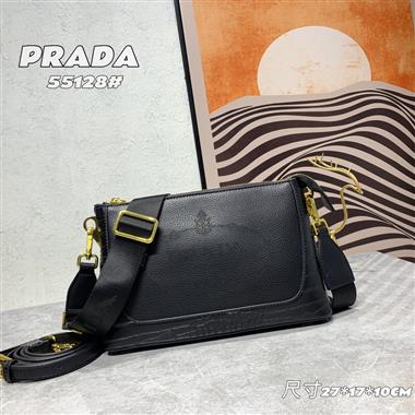 PRADA   2023新款女生時尚休閒包 尺寸:27*17*10CM