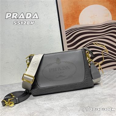 PRADA   2023新款女生時尚休閒包 尺寸:27*17*10CM