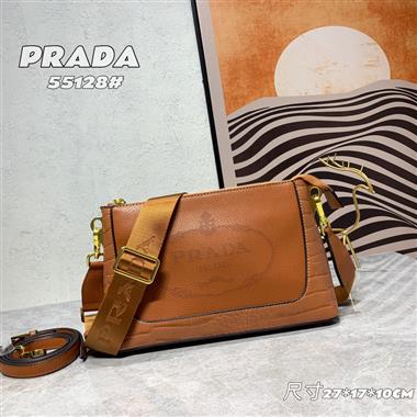 PRADA   2023新款女生時尚休閒包 尺寸:27*17*10CM