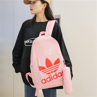 Adidas   2023新款時尚休閒包  尺寸：35*49*17CM