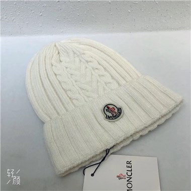 MONCLER  2023秋冬新款毛線帽子