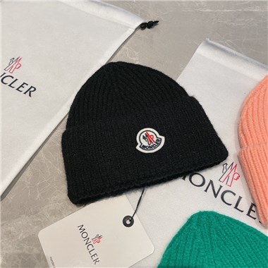 MONCLER  2023秋冬新款毛線帽子