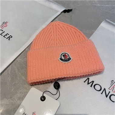 MONCLER  2023秋冬新款毛線帽子