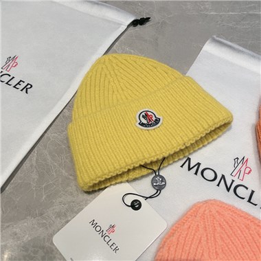 MONCLER  2023秋冬新款毛線帽子