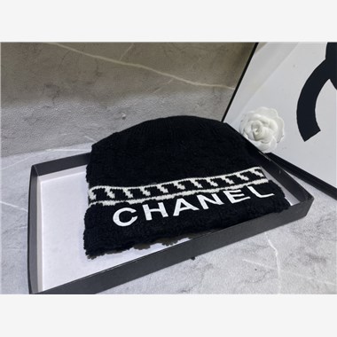CHANEL  2023秋冬新款毛線帽子