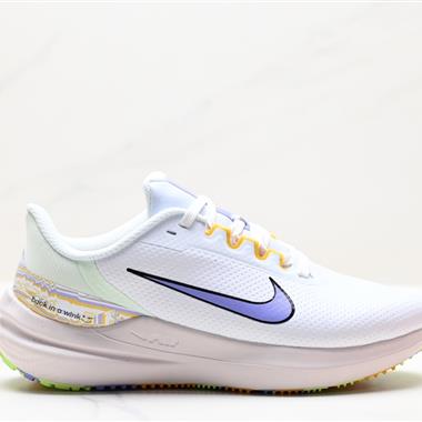 Nike Air Zoom Winflo 9代 皮面訓跑練步鞋