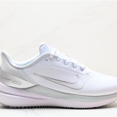 Nike Air Zoom Winflo 9代 皮面訓跑練步鞋