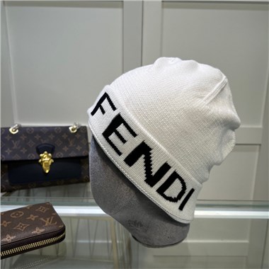 FENDI  2023秋冬新款毛線帽子