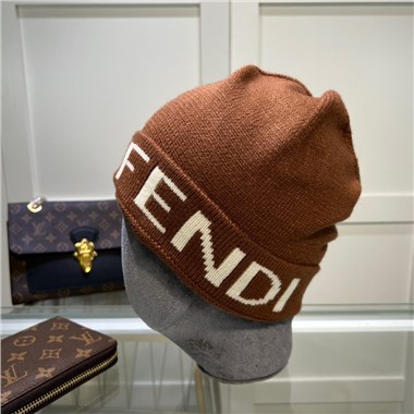 FENDI  2023秋冬新款毛線帽子