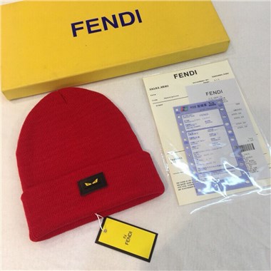 FENDI  2023秋冬新款毛線帽子