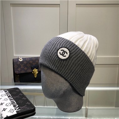CHANEL  2023秋冬新款毛線帽子