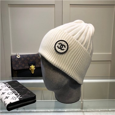CHANEL  2023秋冬新款毛線帽子