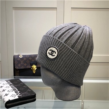 CHANEL  2023秋冬新款毛線帽子
