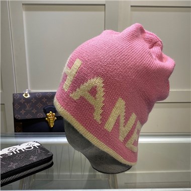 CHANEL  2023秋冬新款毛線帽子