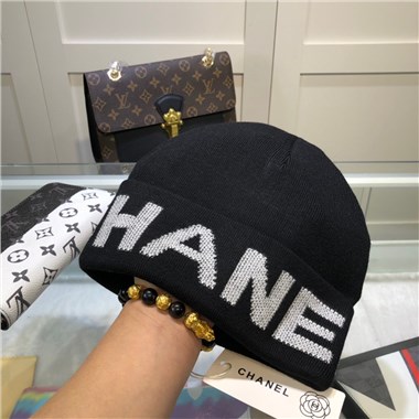 CHANEL  2023秋冬新款毛線帽子
