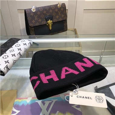CHANEL  2023秋冬新款毛線帽子
