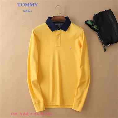 TOMMY  2023秋冬新款長袖POLO衫