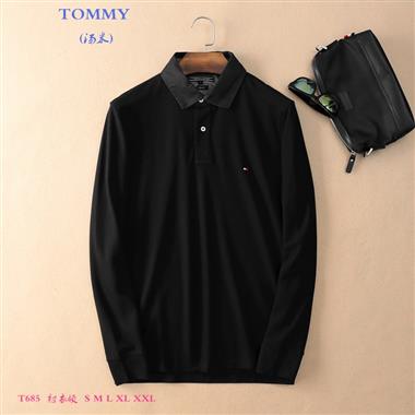 TOMMY  2023秋冬新款長袖POLO衫