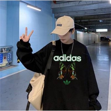 2023 Adidas 11126阿迪圓領衛-199_黑色