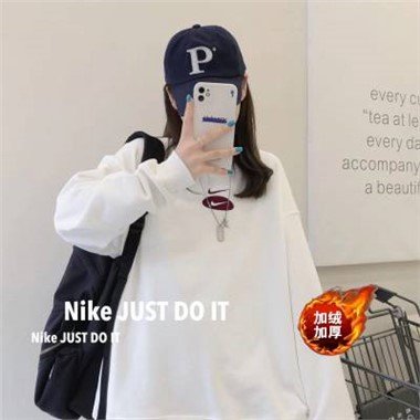 2023 Nike 54046耐克圓領衛絨-733_白色