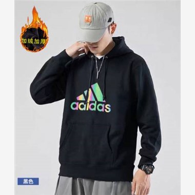 2023 Adidas 1211阿迪連帽衛絨-1479_黑色
