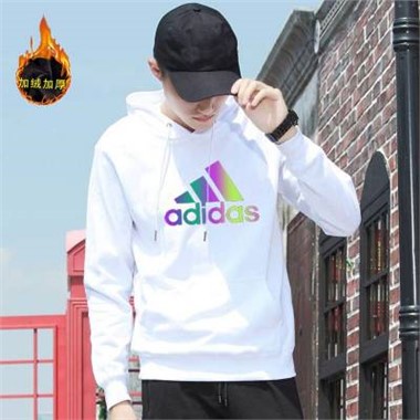 2023 Adidas 1211阿迪連帽衛絨-1479_白色