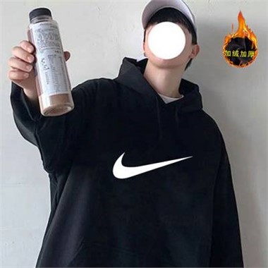 2023 Nike 1210耐克連帽衛絨-1479_黑色