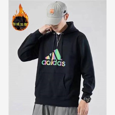 2023 Adidas 820278阿迪連帽衛絨-1049_黑色