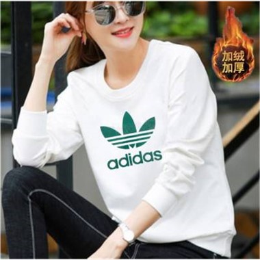 2023 Adidas 820277三葉圓領衛絨-1049_白色