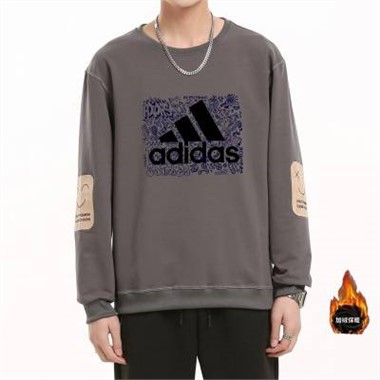 2023 Adidas 5901阿迪圓領衛絨-1544_深灰