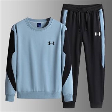 2023 Under Armour 23258安德瑪圓領套-1452_藍色