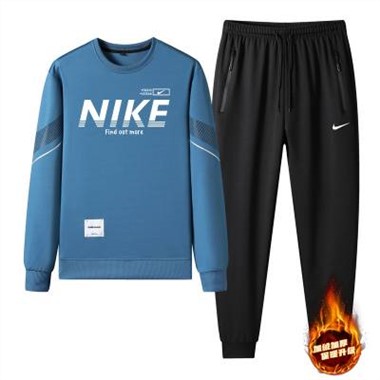2023 Nike 412272耐克圓領套絨-949_藍色