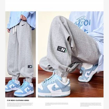 2023 Nike 12050耐克長褲-199_淺灰