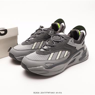 Adidas OZMORPH OZ變形系列低幫老爹風厚底休閑運動慢跑鞋 
