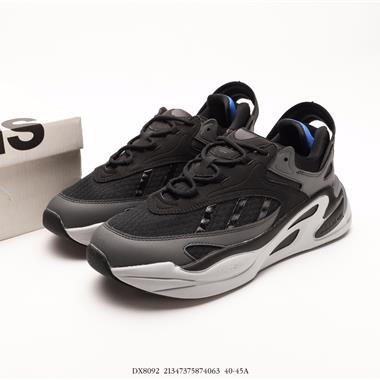 Adidas OZMORPH OZ變形系列低幫老爹風厚底休閑運動慢跑鞋 