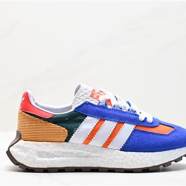 Adidas Racing E5 Boost Prototype 速度輕盈復古系列 百搭透氣運動慢跑鞋