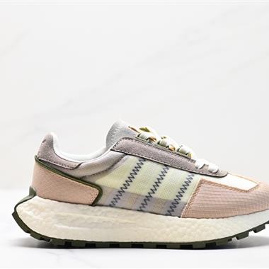 Adidas Racing E5 Boost Prototype 速度輕盈復古系列 百搭透氣運動慢跑鞋