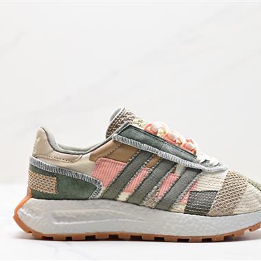 Adidas Racing E5 Boost Prototype 速度輕盈復古系列 百搭透氣運動慢跑鞋