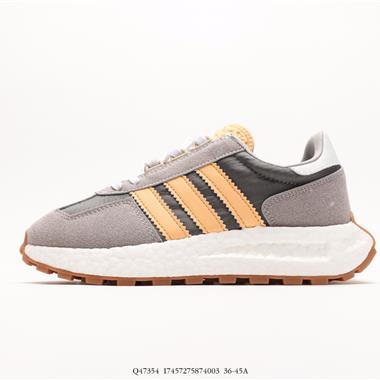 Adidas Originals Retropy E5 爆米花速度輕盈複古系列百搭透氣休閑運動慢跑鞋