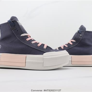 Converse 厚底高幫帆布鞋 