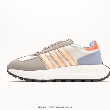Adidas Originals Retropy E5 爆米花速度輕盈復古系列百搭透氣休閑運動慢跑鞋