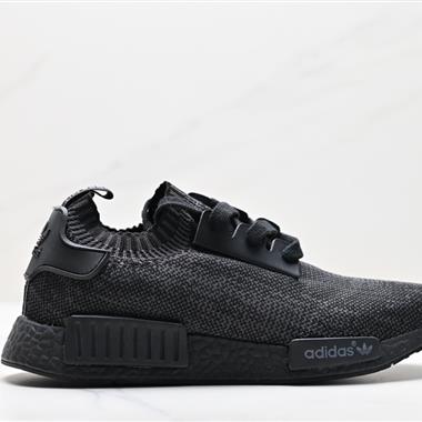 Adidas NMD RUNNER PK 爆米花超彈中底 針織網面休閑運動跑鞋