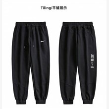 Nike 2023新款1568耐克長褲-910_黑色