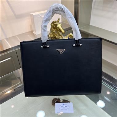 PRADA  2023新款男生時尚包包 尺寸:38-28-6.5CM