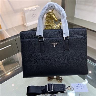 PRADA  2023新款男生時尚包包 尺寸:38-28-7CM