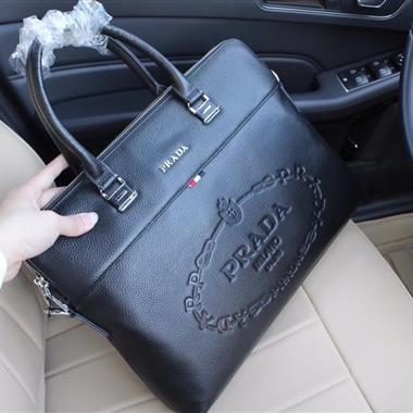 PRADA  2023新款男生時尚包包 尺寸:38-28.5-6CM