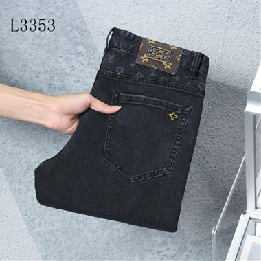 LouisVuitton   2023秋冬新款休閒牛仔褲
