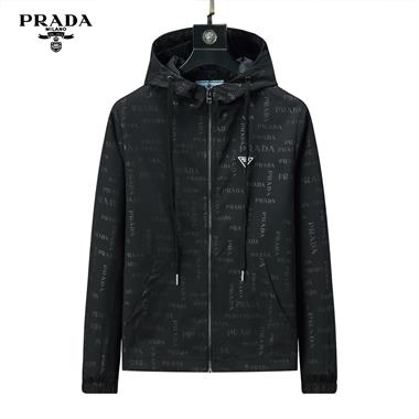 PRADA   2023秋冬新款風衣夾克外套