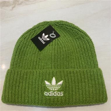 Adidas  2023秋冬新款毛線帽子